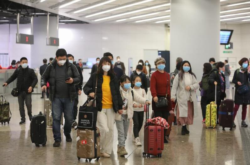 新冠肺炎|新年香港出入境人次184万 同比大跌近6成