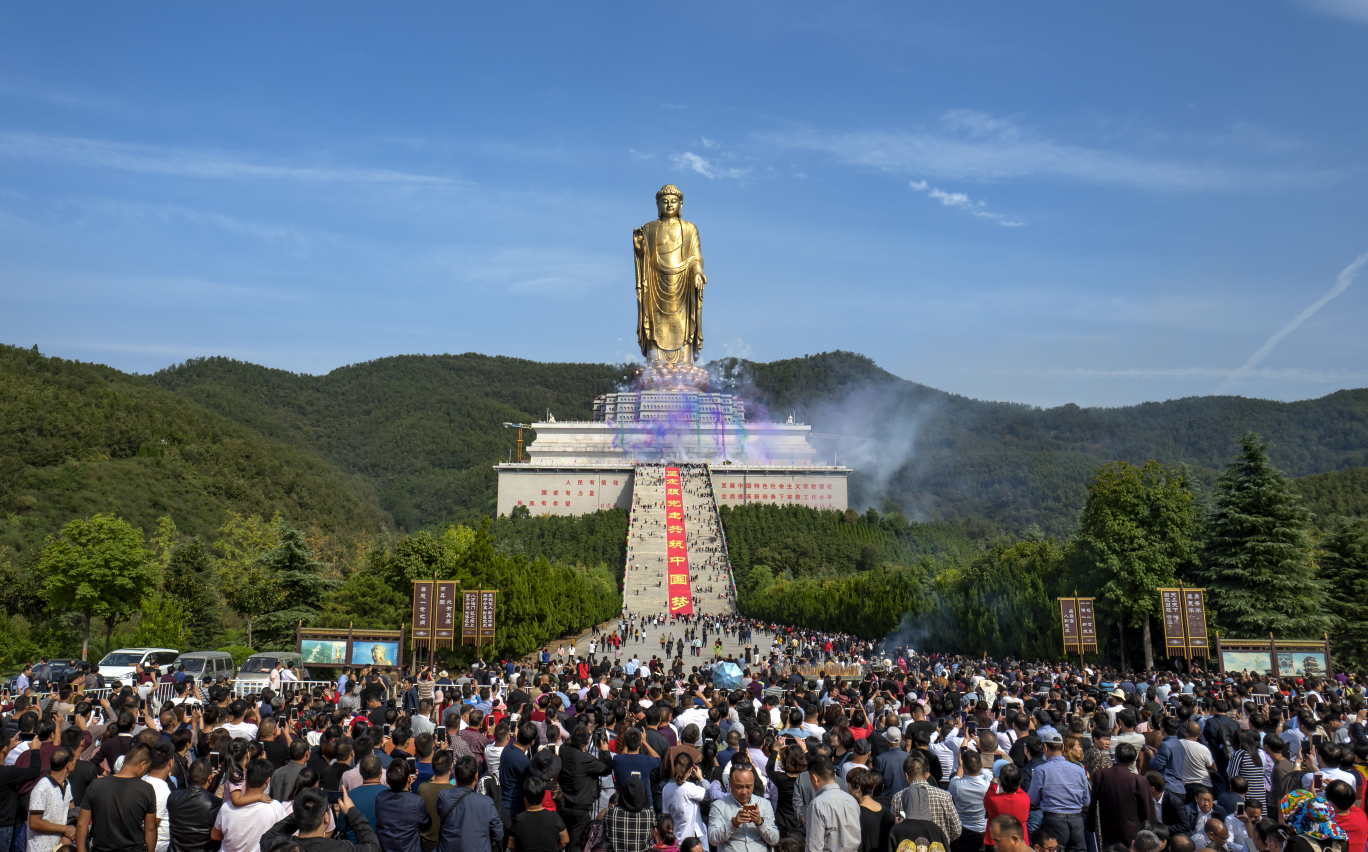 中原大佛庆祝开光10周年 将免票至20日惠民