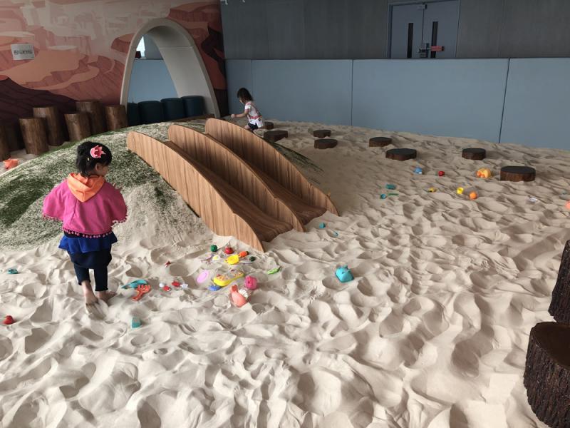 沙漠寻宝专区位於黄埔的全新大型亲子餐厅和室内遊乐场"campfire play