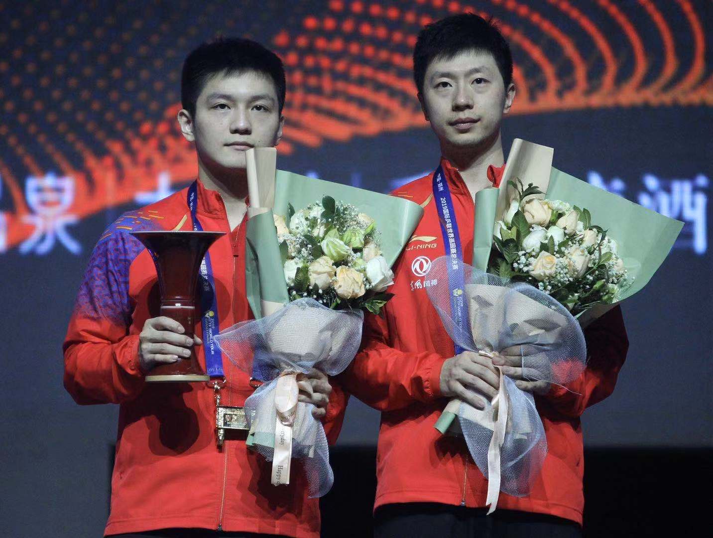 2019国际乒联巡回赛总决赛男单决赛,樊振东4:1战胜马龙,夺得职业生涯