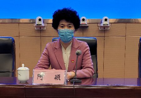 首先,请南阳市阿颖副市长介绍情况.