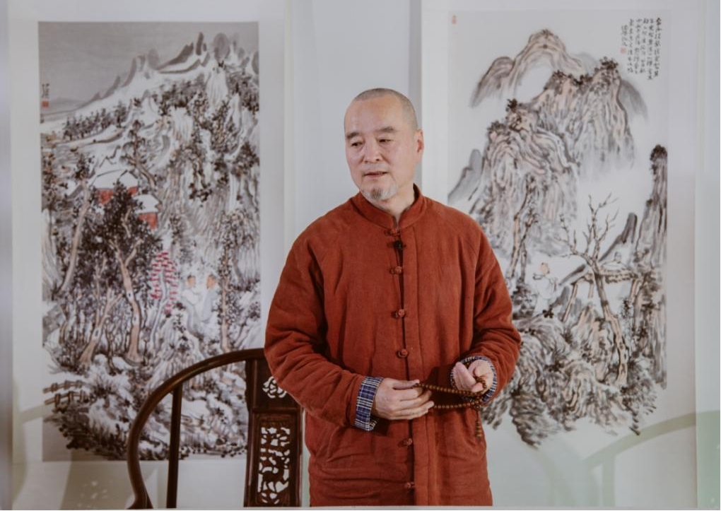 国家一级美术师李健强做客好玩儿栏目