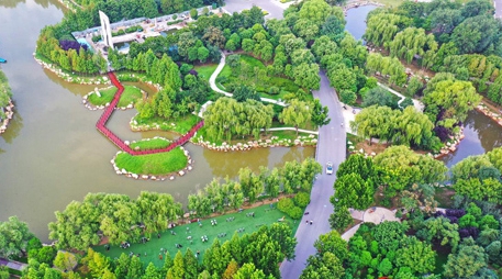 商丘市示范区三产融合绘美景