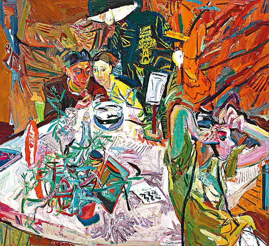 画布之上遣才情 当代艺术家闫平近作展 绘出油画中国气派