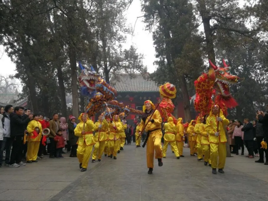 欢乐元宵吉福来到，嵩山景区民俗表演请你来闹