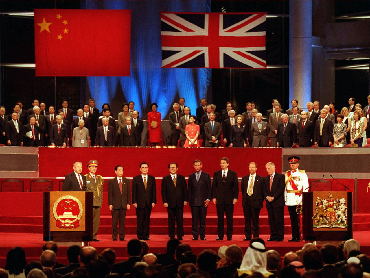 1997年香港回归照片图片